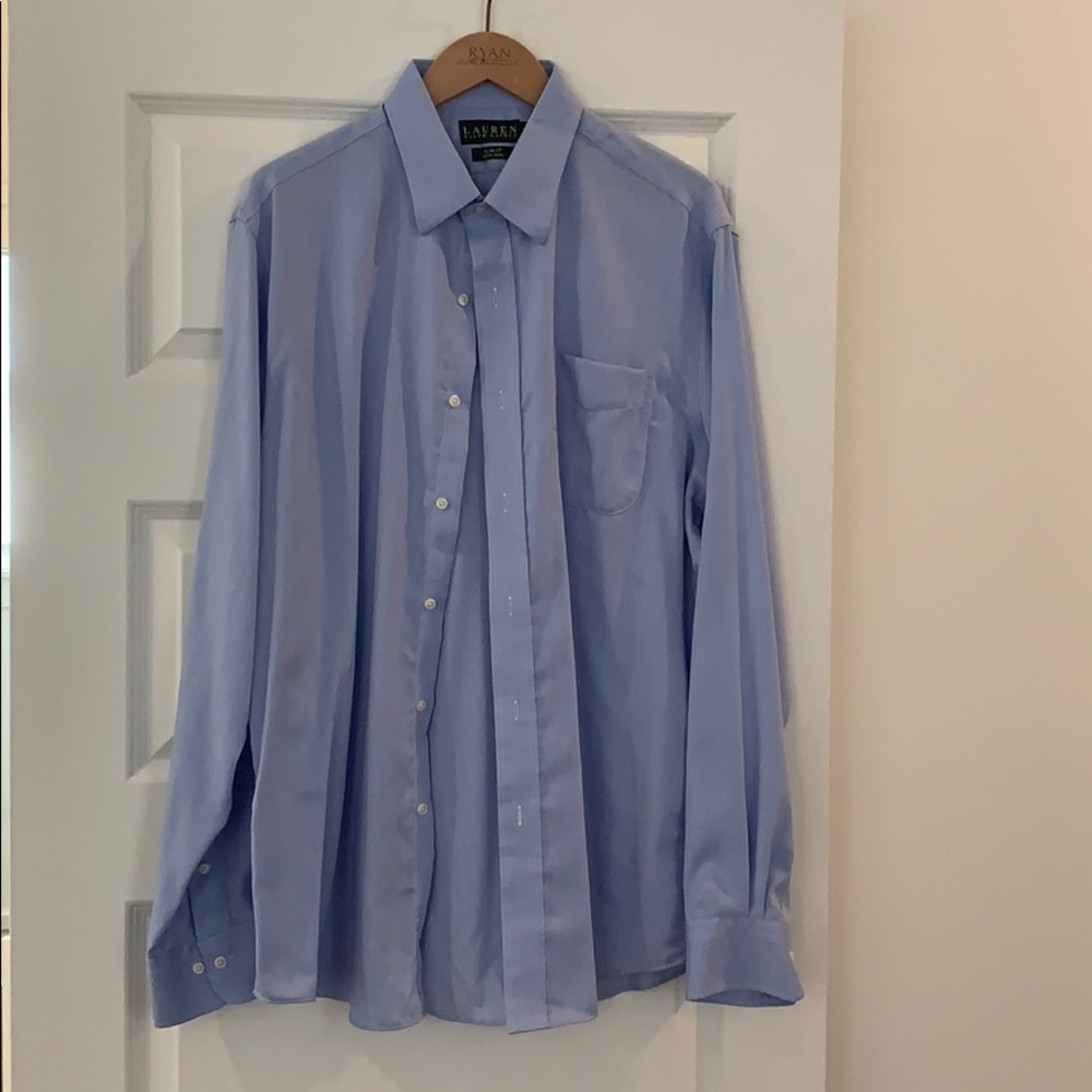 Lauren Ralph Lauren blue button down
